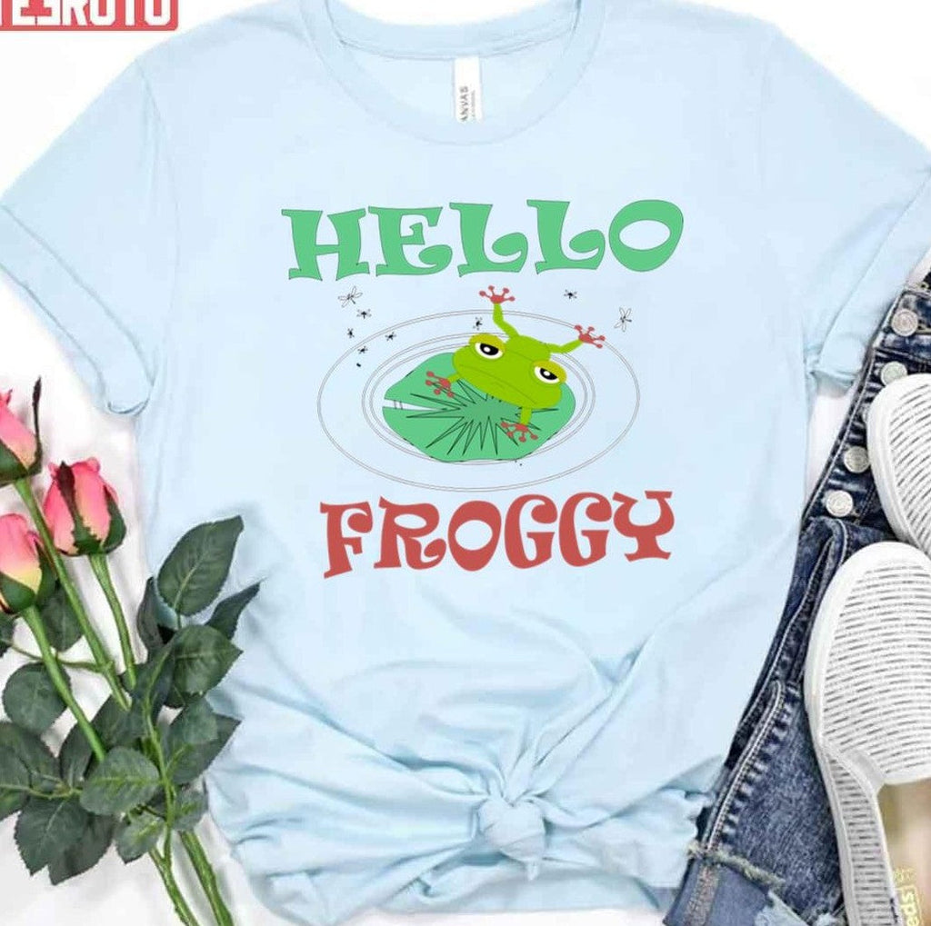 Aussie Frog Australian Tree Frog Let's Protect Our Frogshello Froggy Art Unisex T-Shirt