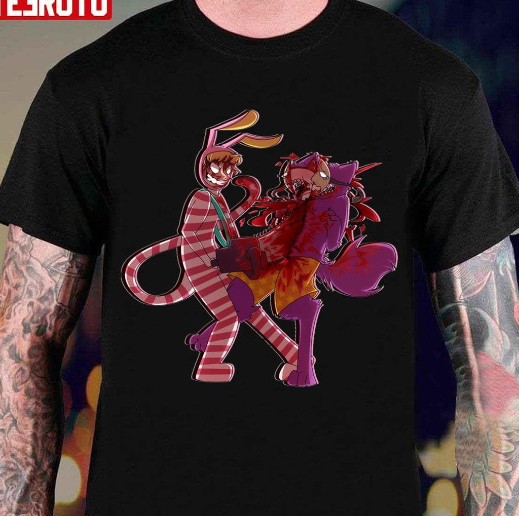Saw'd In Half Popee The Performer Unisex T-Shirt