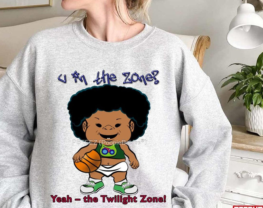 Pbteez Rb0537 You're In The Zone Boy 4 Twilight Zone Unisex Sweatshirt