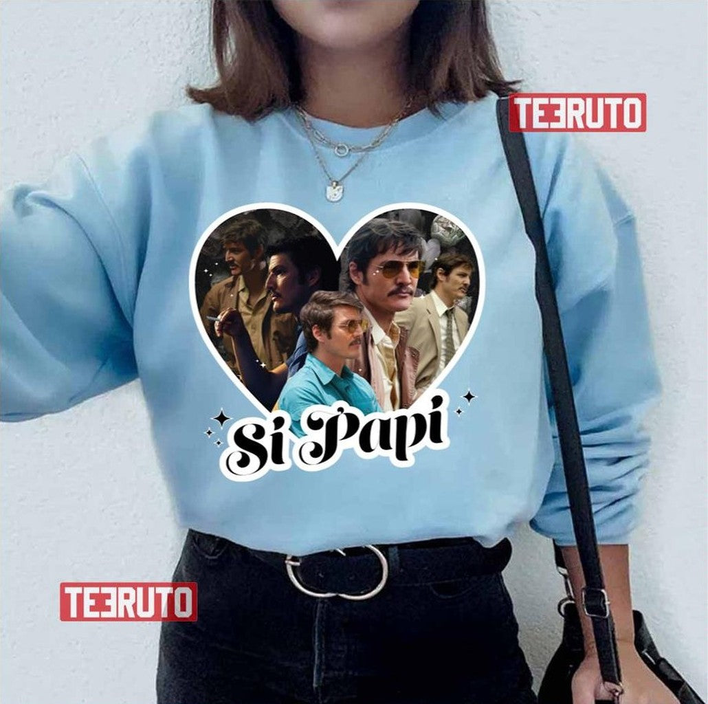 Si Papi I Love Pedro Pascal Unisex T-Shirt