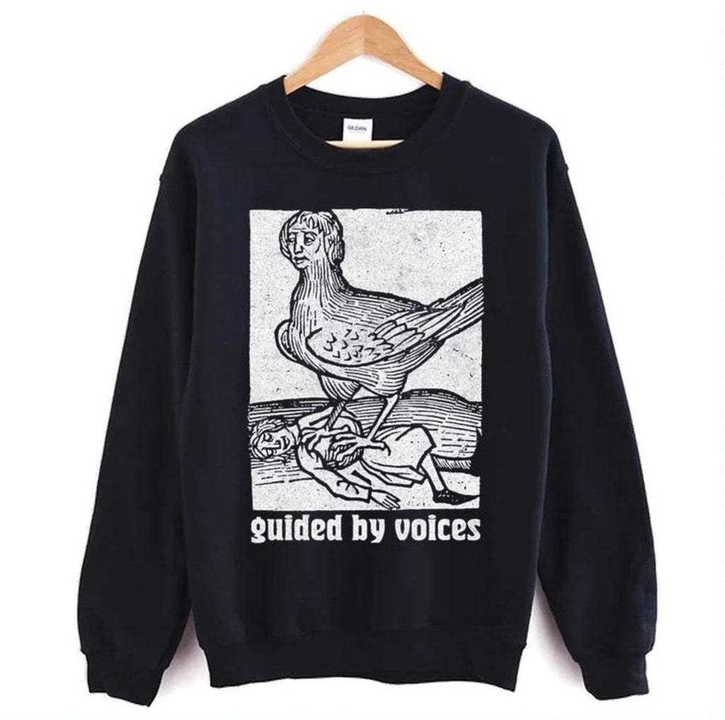 Retro Woodcut Illustration Guided By Voices Unisex Sweatshirt