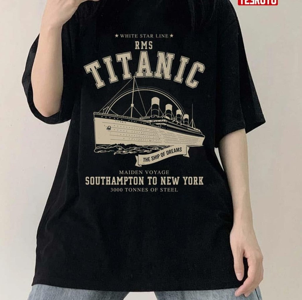 Southamton To New York Titanic Unisex Sweatshirt