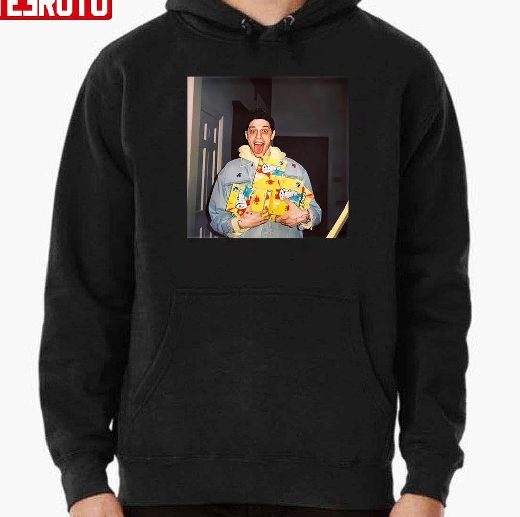 Pete Davidson Holding Gushers Packages Funny Unisex T-Shirt