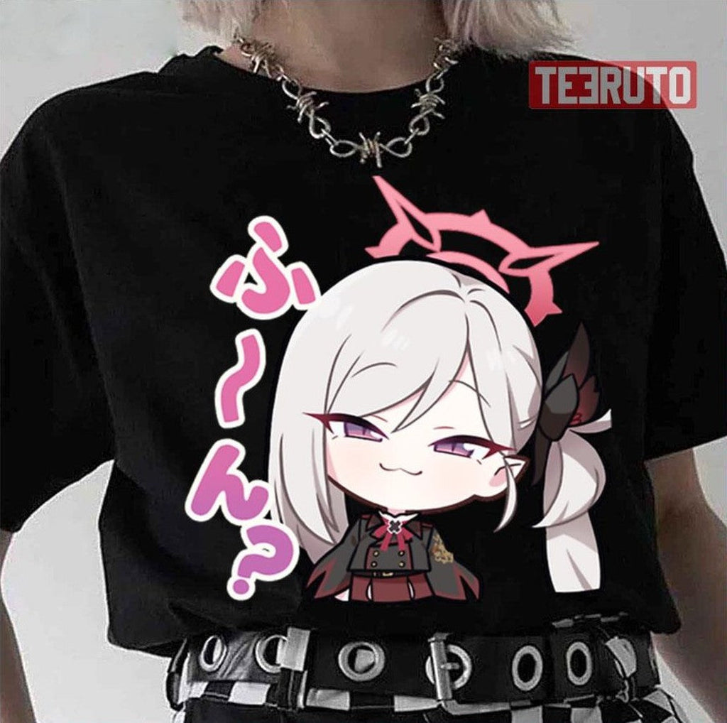 Mutsuki Blue Archive Kanji Text Unisex T-Shirt