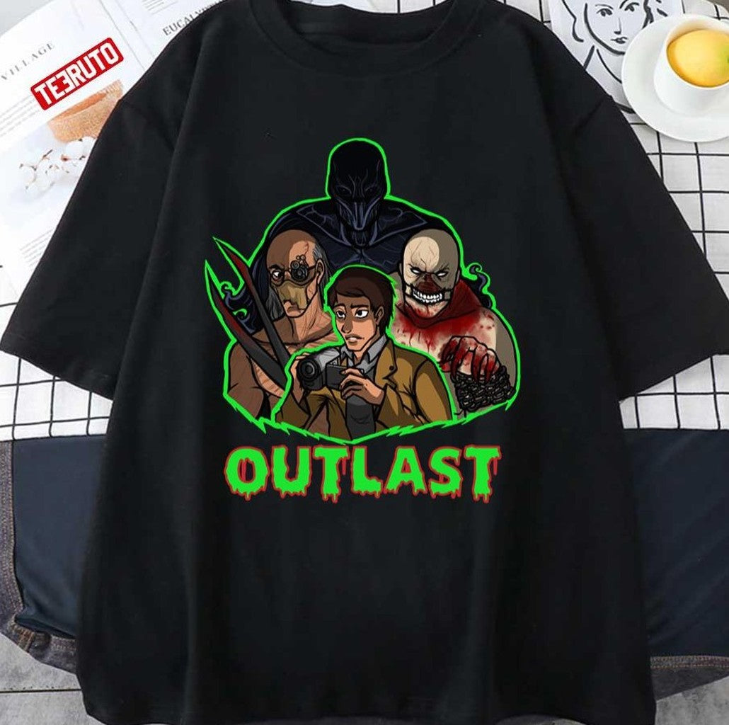 Outlast Game Art Unisex T-shirt