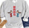 8 Bit Contra Bros Game 90s Unisex Sweatshirt