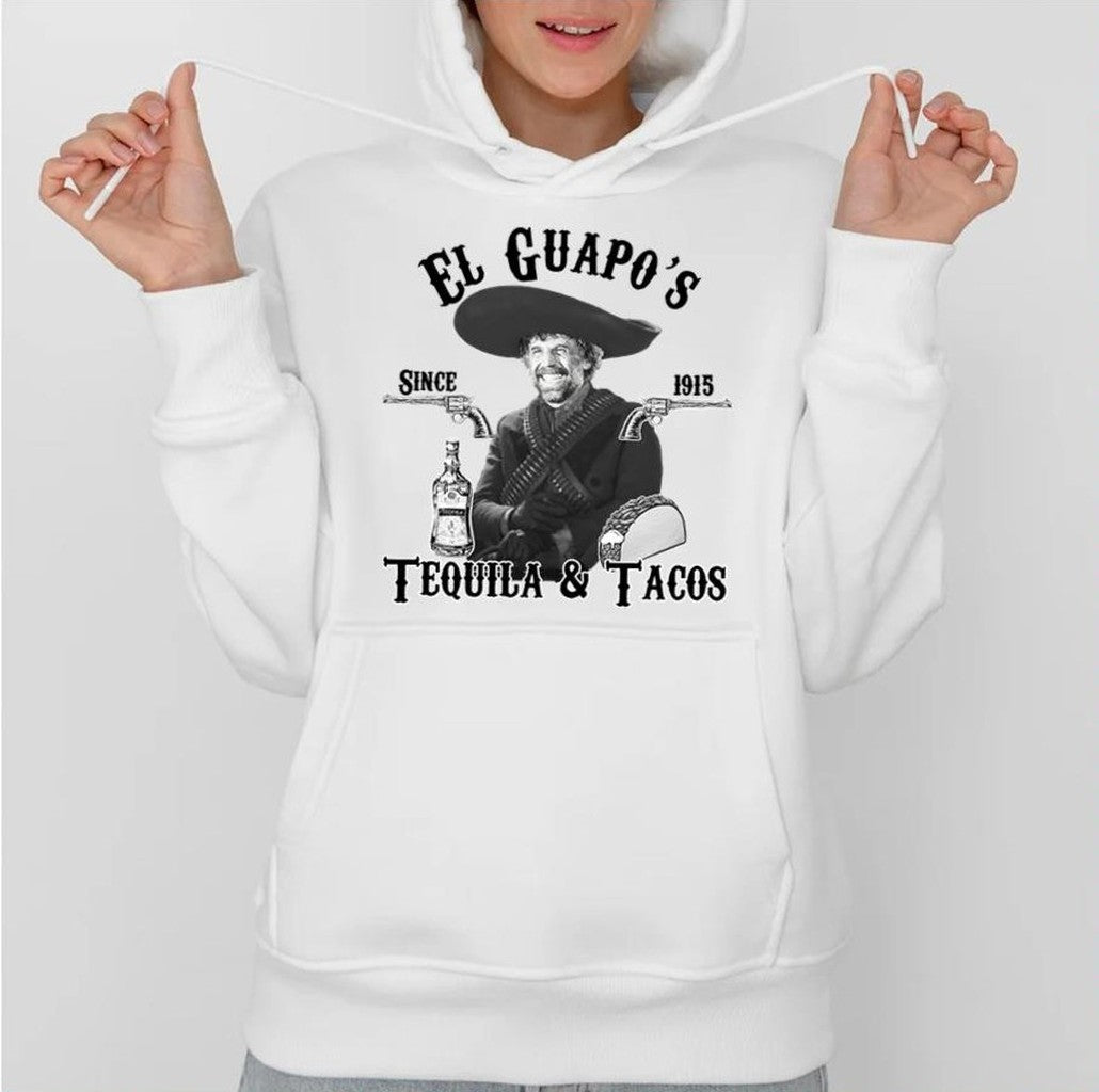 Tequila And Tacos Since 1915 Three Amigos Unisex Hoodie