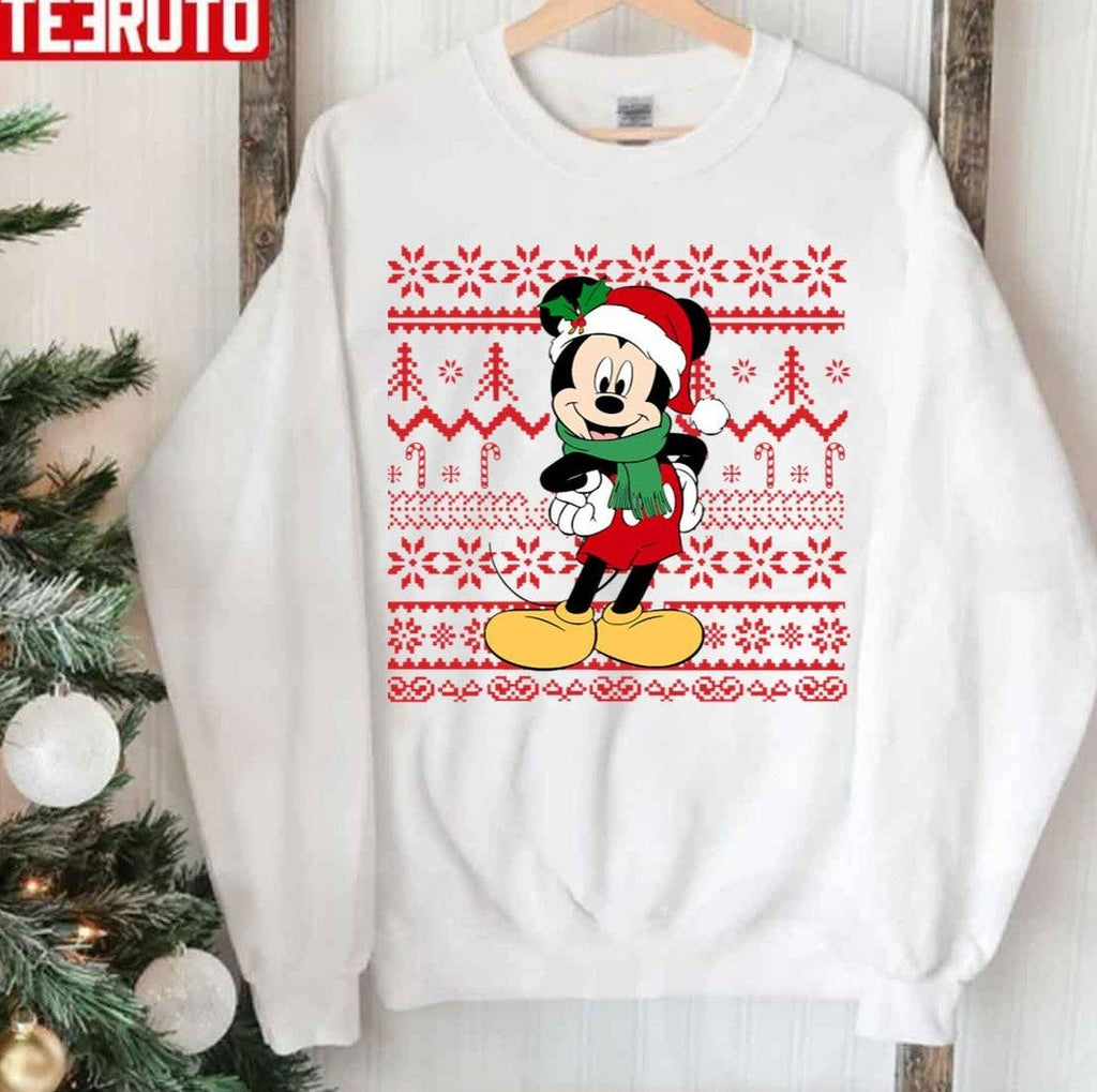 Seamless Knitted Christmas Movie Fans Sweatshirt