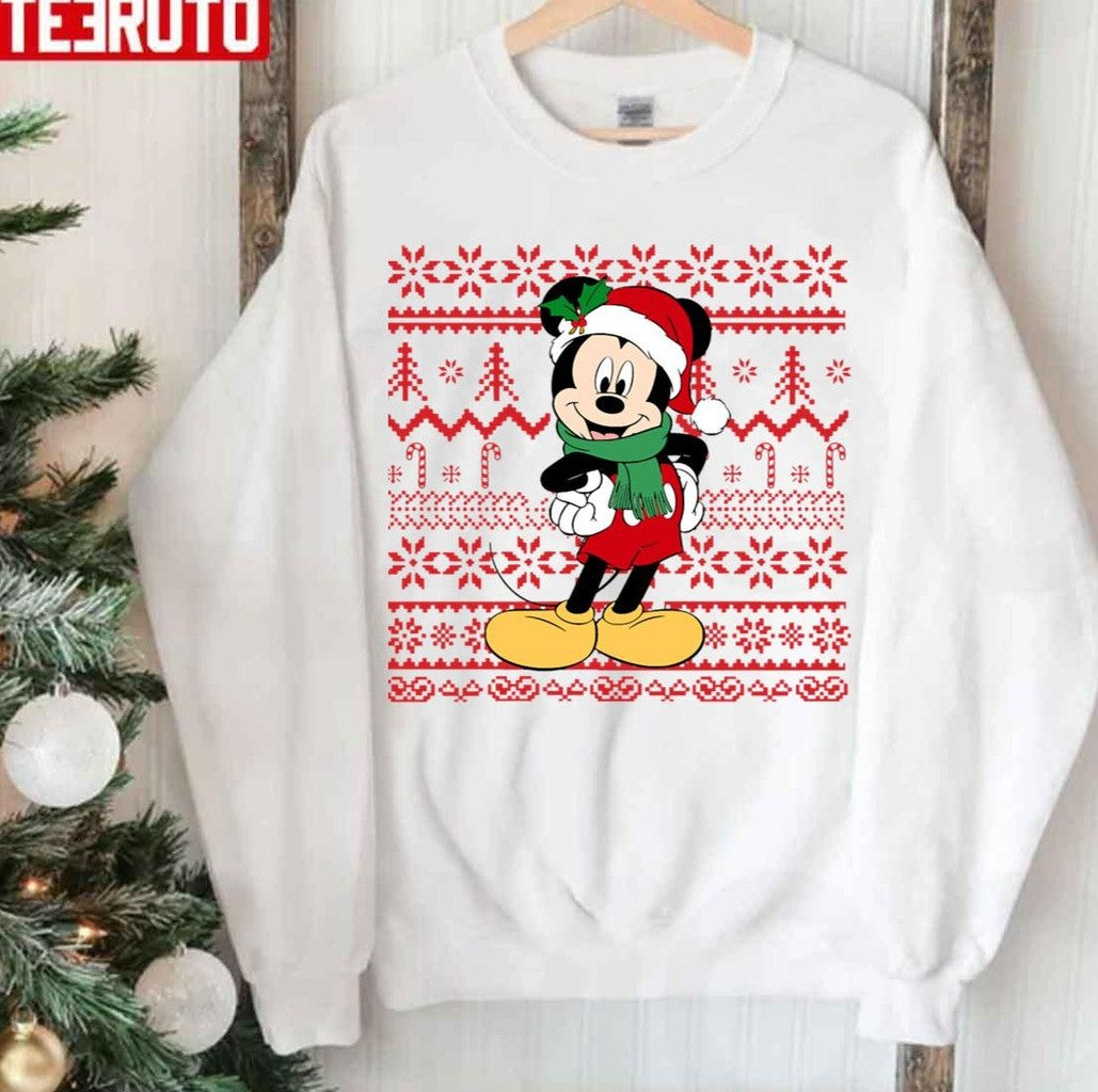 Seamless Knitted Christmas Movie Fans Sweatshirt