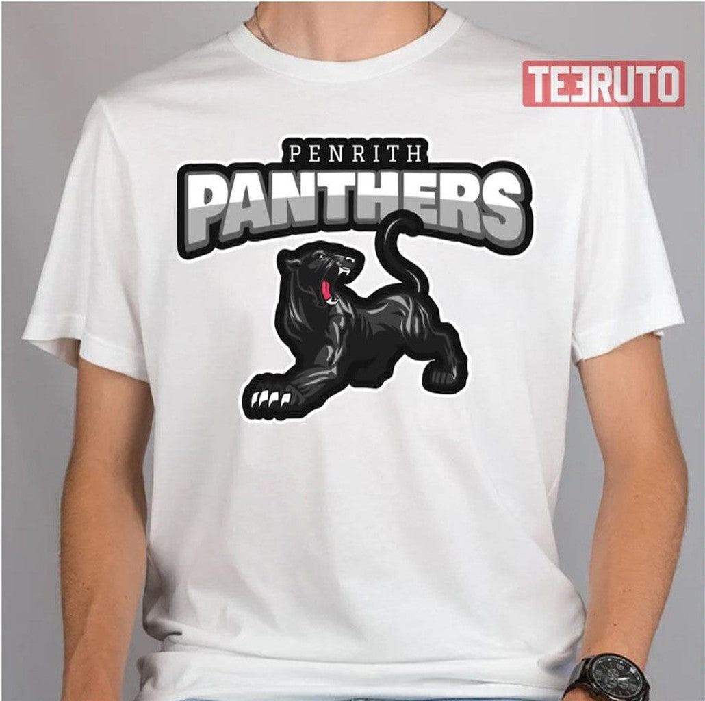 Penrith Panthers Fan Art Rugby Unisex T-Shirt