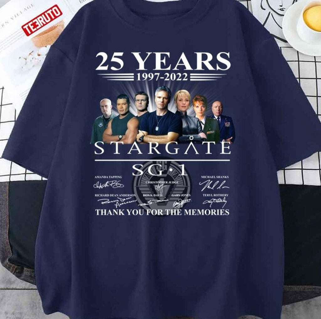 Stargate Sg1 25 Years 1997 2022 Thank You For The Memories Unisex Sweatshirt