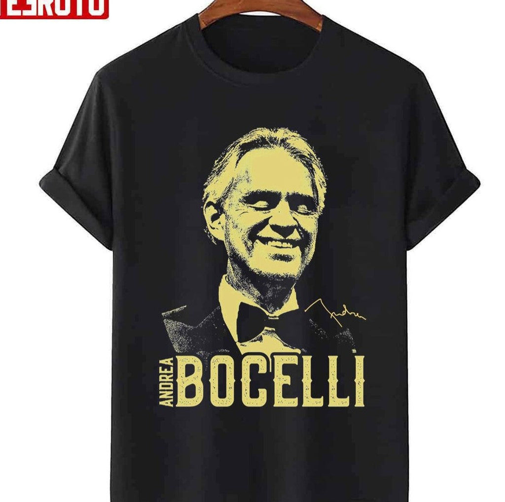 Retro Vintage Andrea Bocelli Signature Unisex Sweatshirt