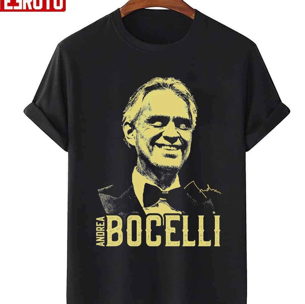 Retro Vintage Andrea Bocelli Signature Unisex Sweatshirt