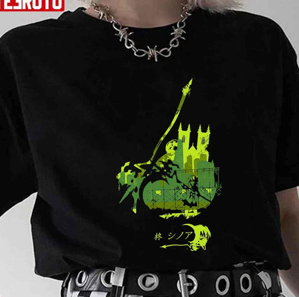 Seraph Of The End Anime Yuichiro Mikaela Vampire City Girl Scythe Gift For Fans Unisex T-shirt