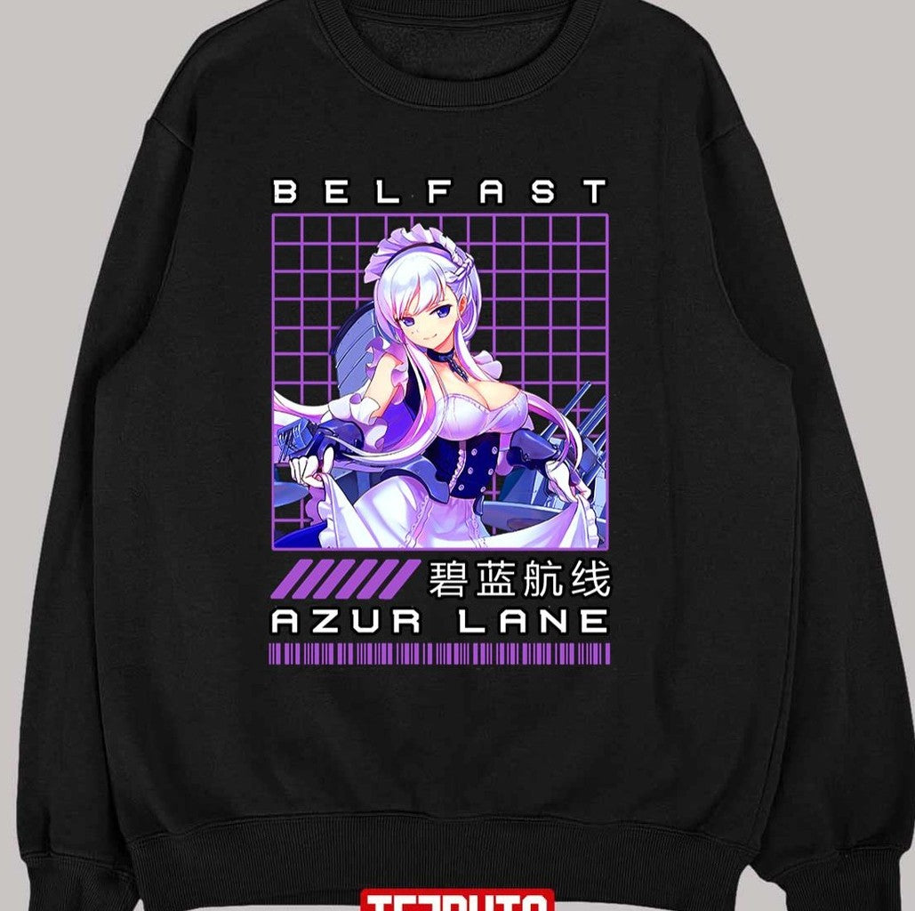 Belfast Vintage Azur Lane Awesome For Fan Unisex T-shirt