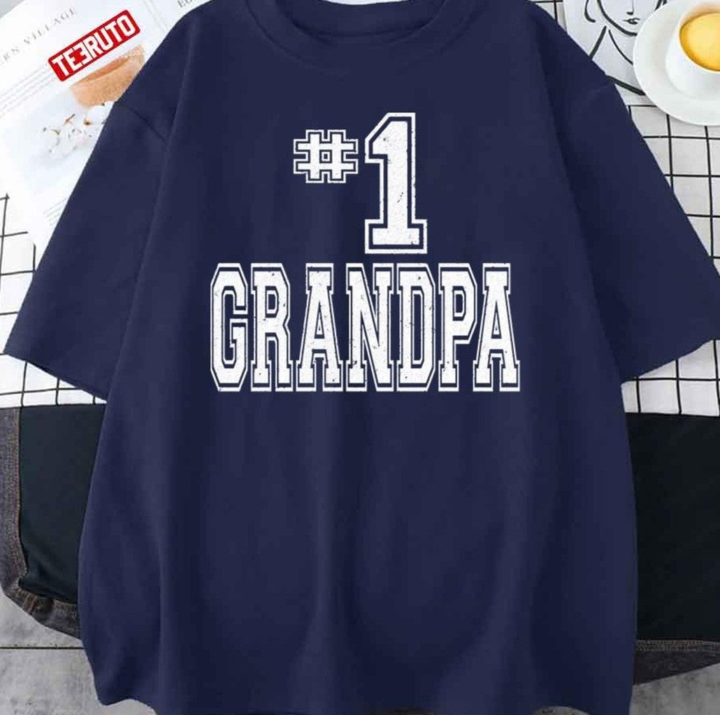 Number One Grandpa Unisex T-Shirt