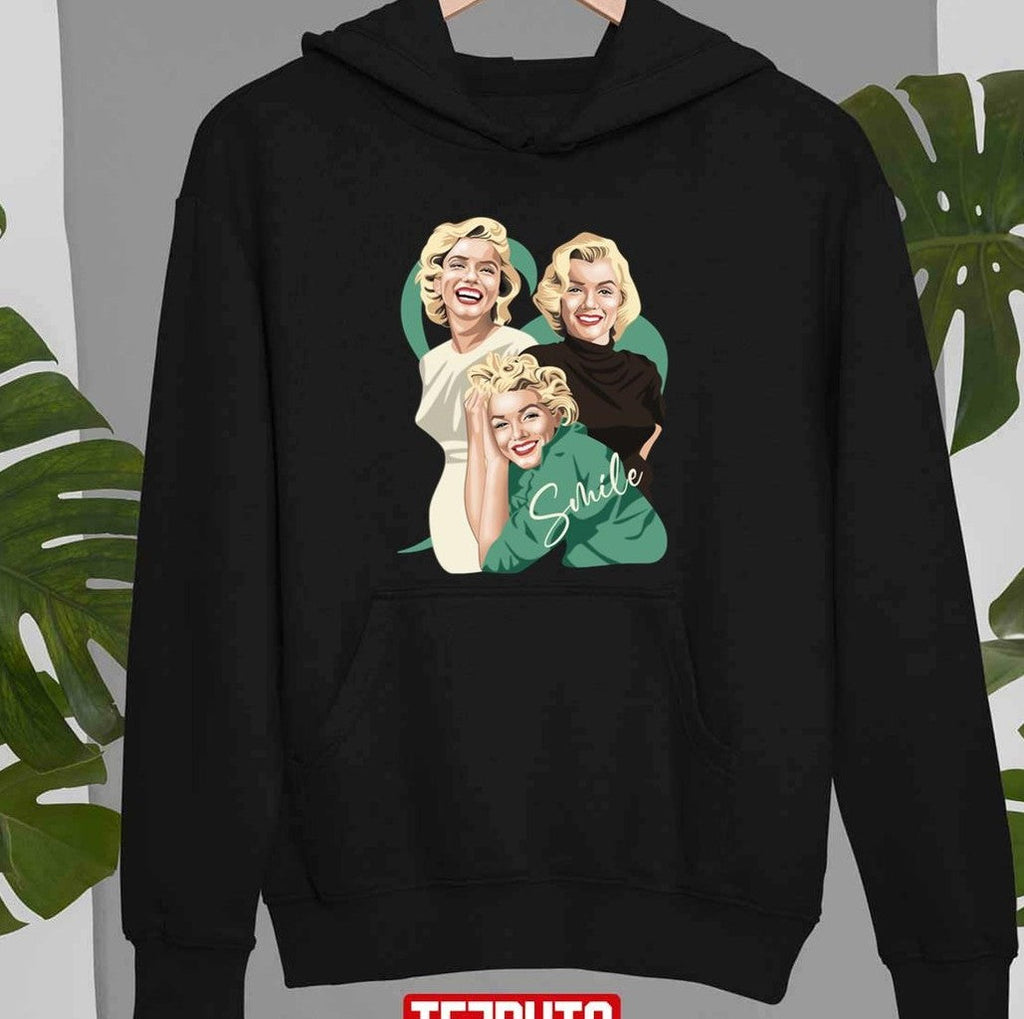 Smile Marilyn Fanart Unisex Sweatshirt