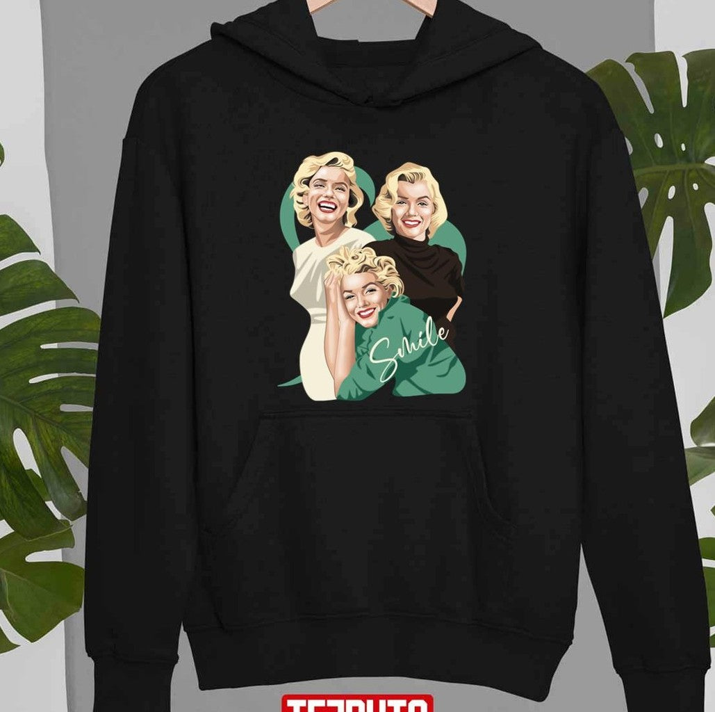 Smile Marilyn Fanart Unisex Sweatshirt