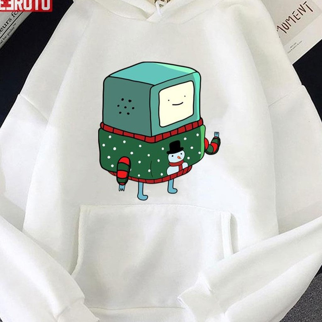 Beemo Adventure Time Christmas Tree Unisex Sweatshirt