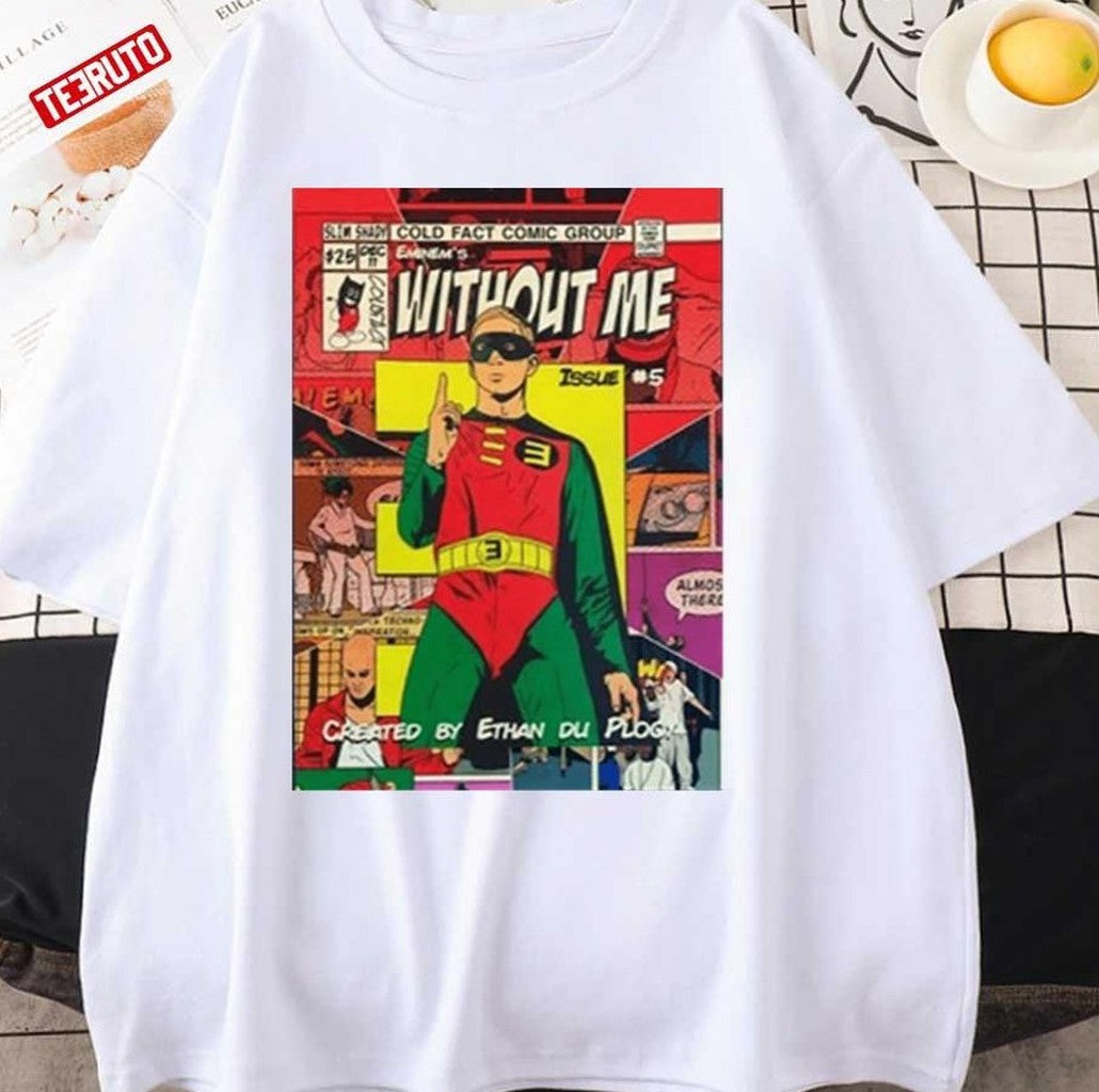 Superhero Design Eminem's Without Me Unisex Sweatshirt