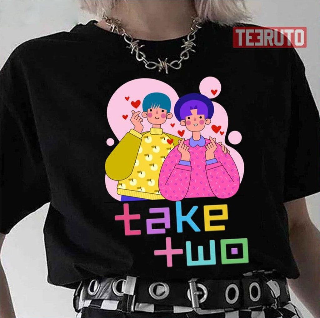 Take Two Bts Bts Graphic Design For Army Unisex T-Shirt