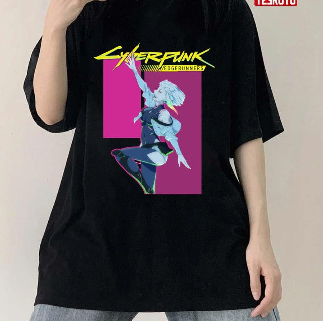 New Anime Cyberpunk Edgerunners Lucy Unisex T-shirt
