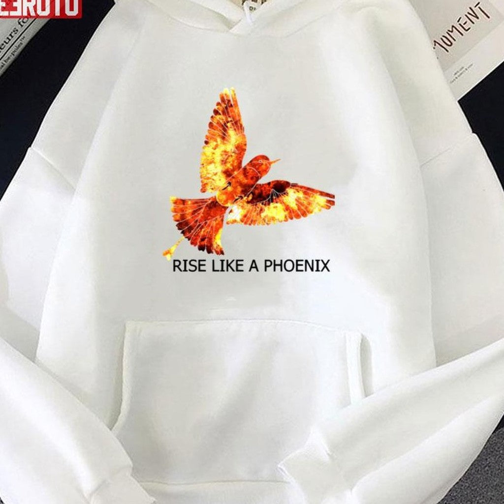 Quote Rise Like A Phoenix Unisex Sweatshirt