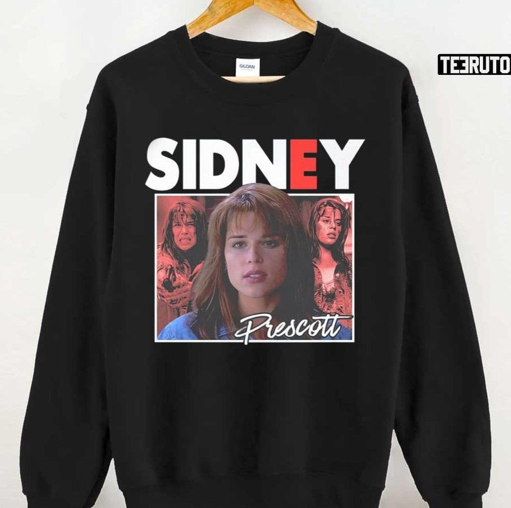 Scream Sidney Prescott Vintage Unisex T-Shirt