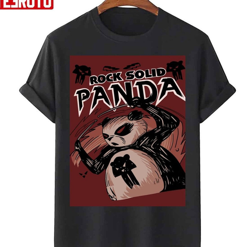 Solid Panda Colors Unisex T-Shirt