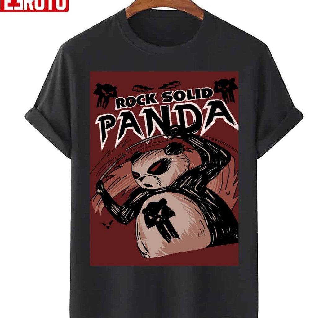 Solid Panda Colors Unisex T-Shirt