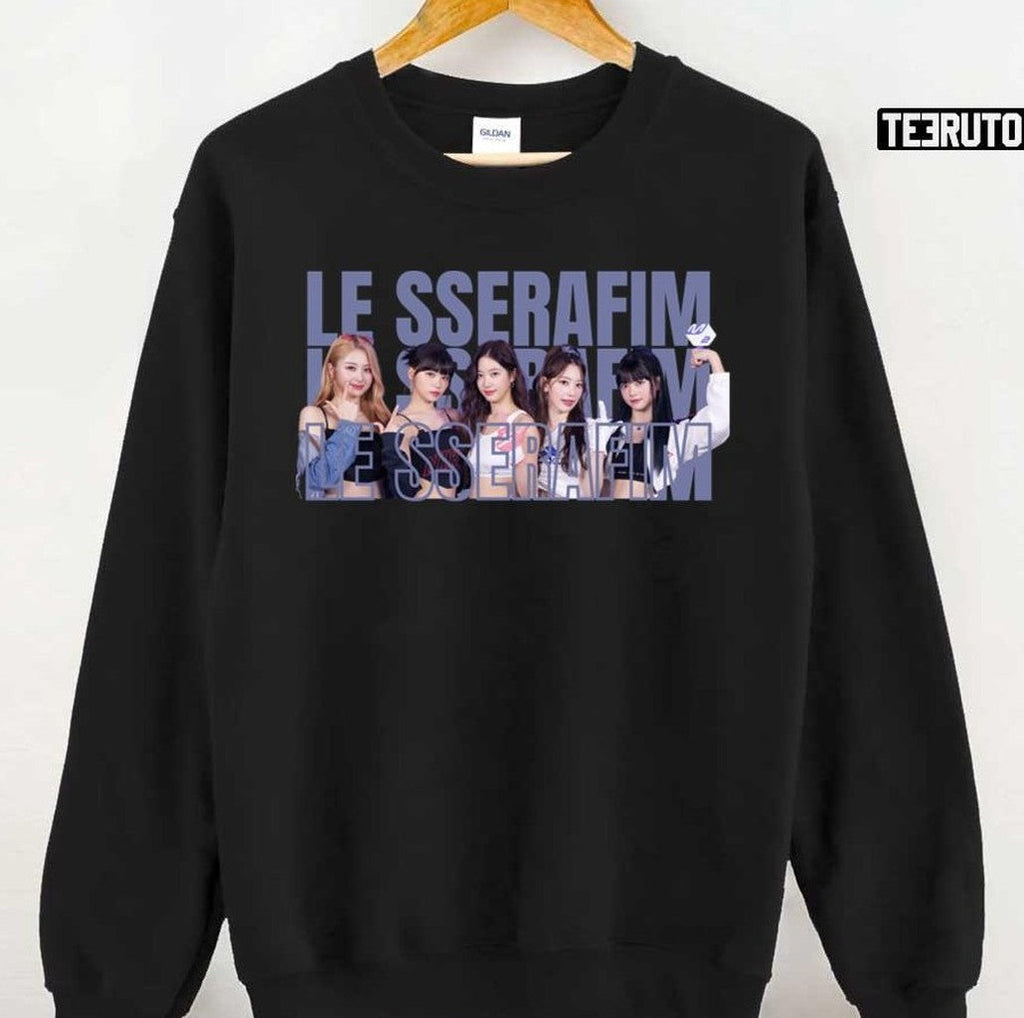 Beautiful Girls Le Sserafim Group Graphic Unisex T-Shirt
