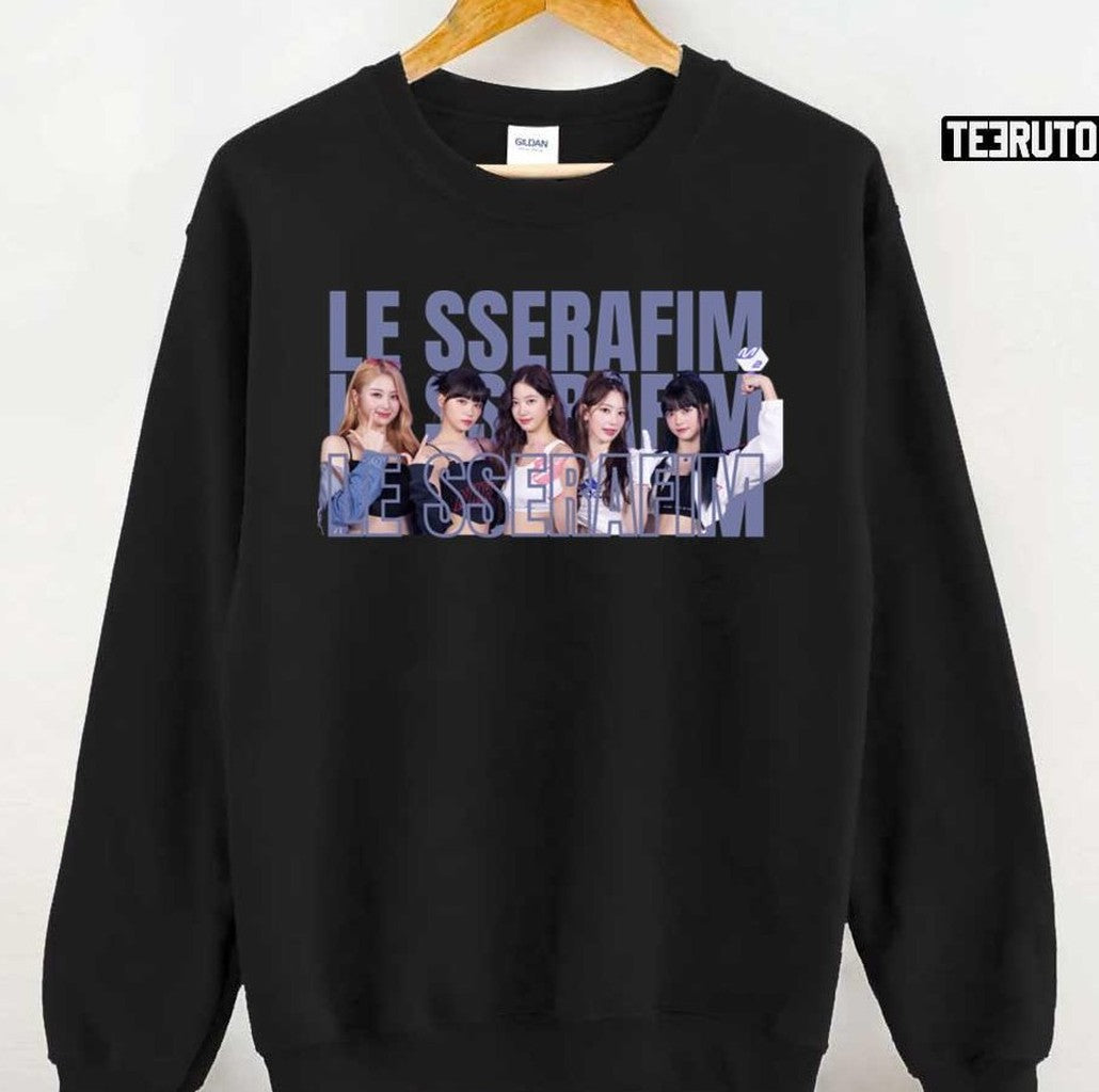 Beautiful Girls Le Sserafim Group Graphic Unisex T-Shirt