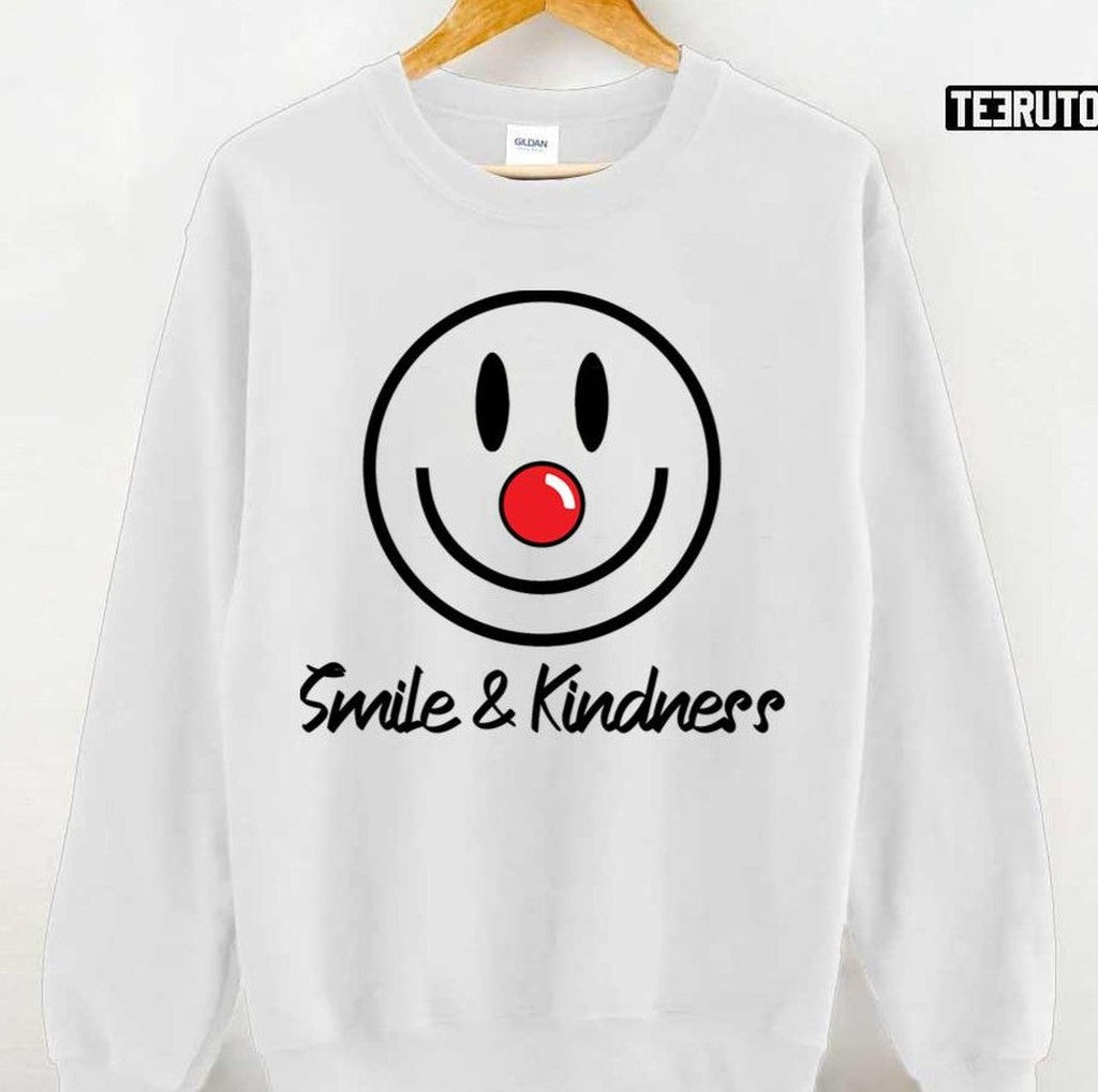 Smile And Kindness Red Nose Day Unisex T-shirt