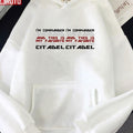 Shepard Sponsor I'm Commander Mass Effect Unisex Hoodie