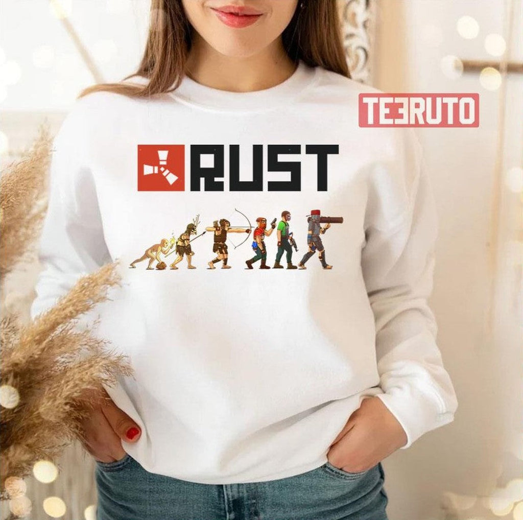 Rust Evolution Battle Royale Game Unisex Sweatshirt