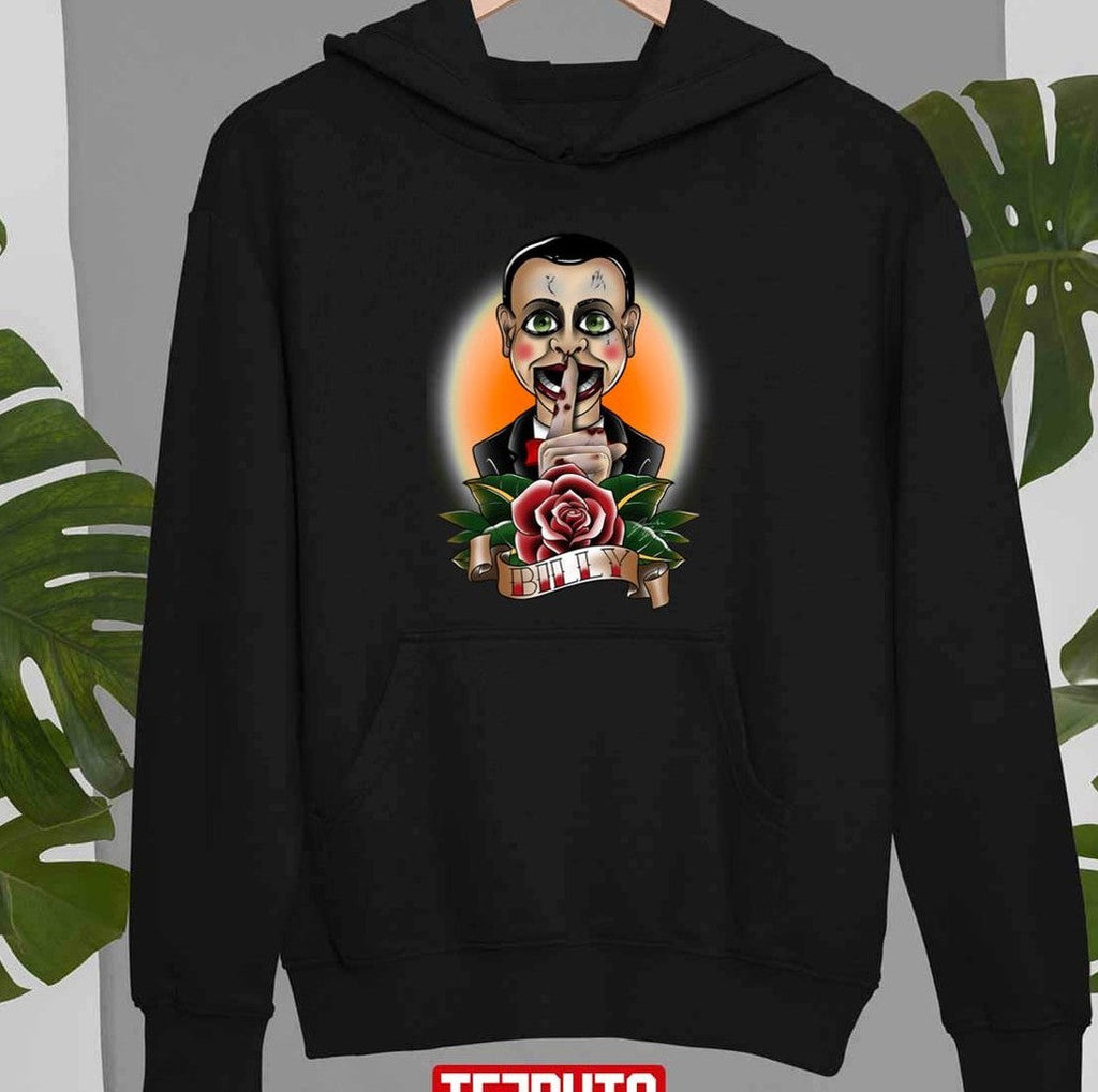Scary Ventriloquist Doll Dead Silence Halloween Unisex Sweatshirt