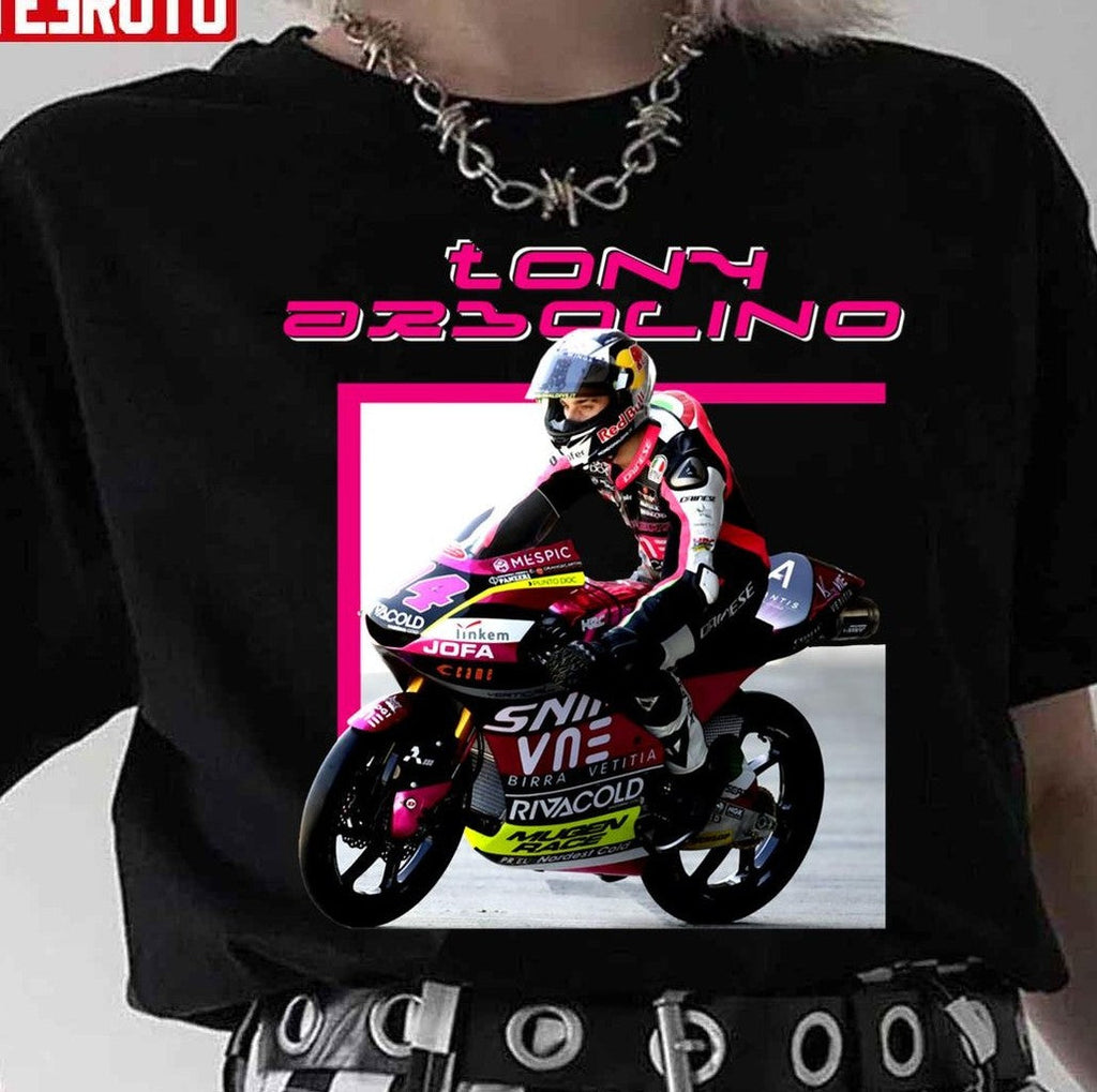 Moto3 Champion Pro Tony Antonio Arbolino Number 14 Fan Unisex Sweatshirt