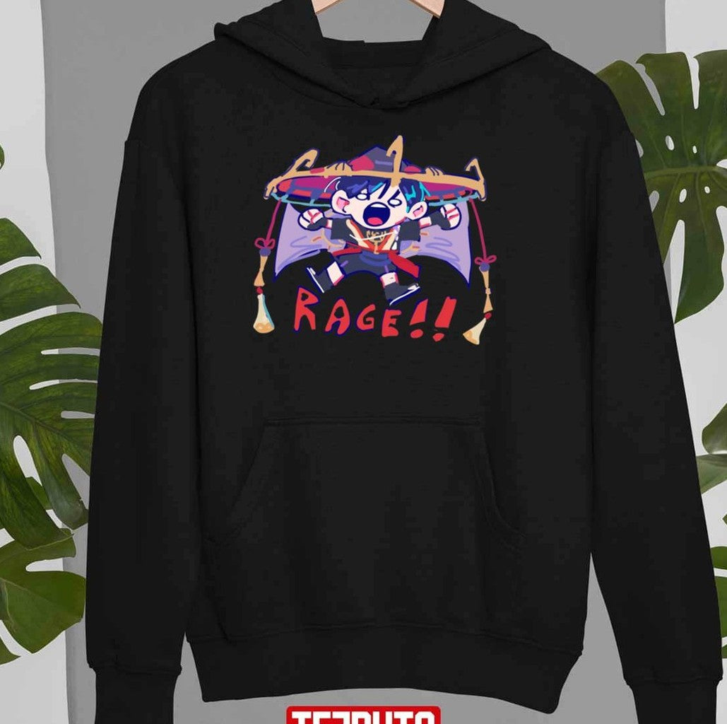 Rage De Scaramouche Angry Genshin Impact Unisex Sweatshirt