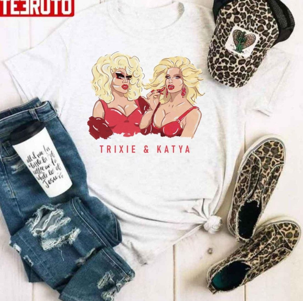 Bestfriend Forever Trixie &amp; Katya Unisex Hoodie