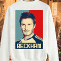 Portrait Of David Beckham Unisex Sweatshirt