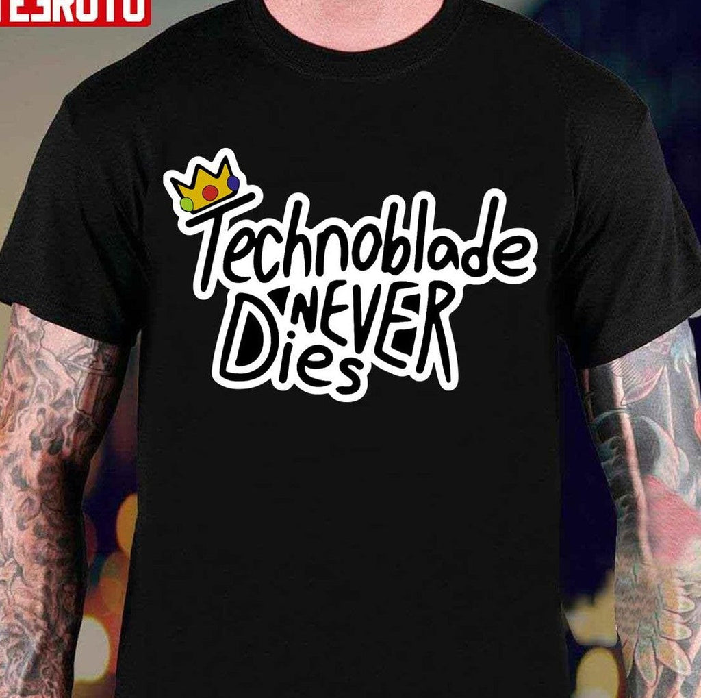 Technoblade Never Dies Design Unisex T-Shirt