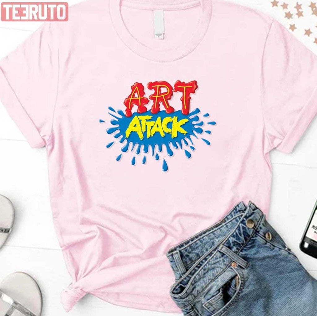 Art Attack Logo Kids Tv Show Unisex Sweatshirt