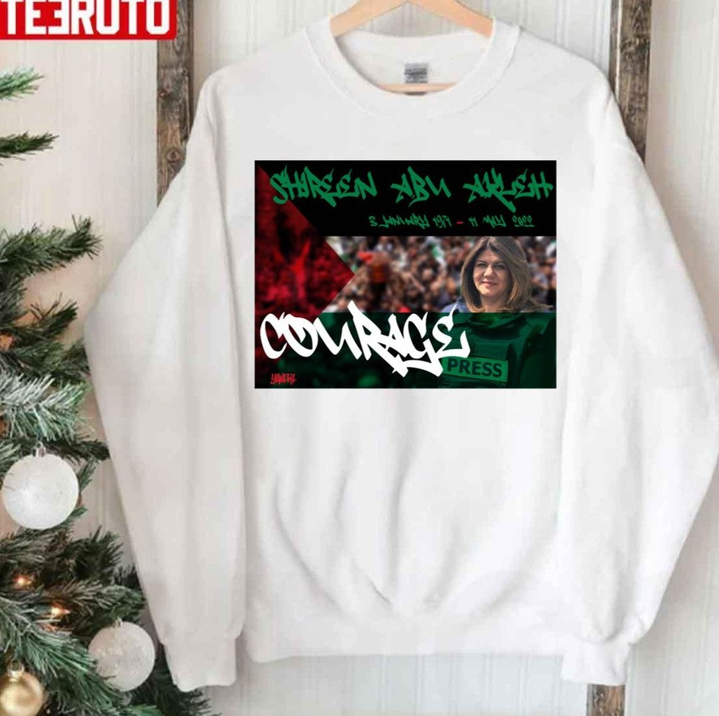 Shireen Abu Akleh The Hero Unisex Sweatshirt