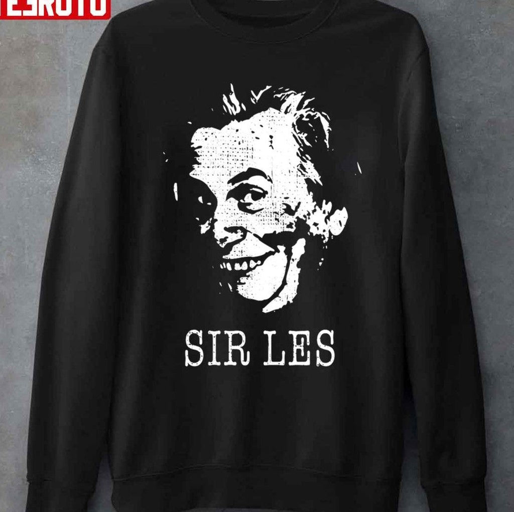 Sir Les Distressed Bw Design Unisex T-shirt