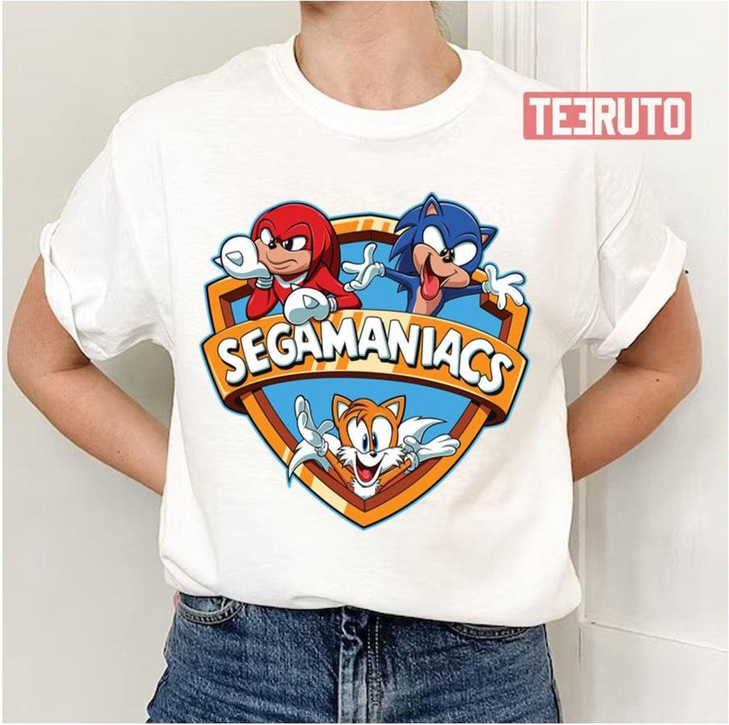 Segamaniacs Sonic Cartoon Unisex Tank Top