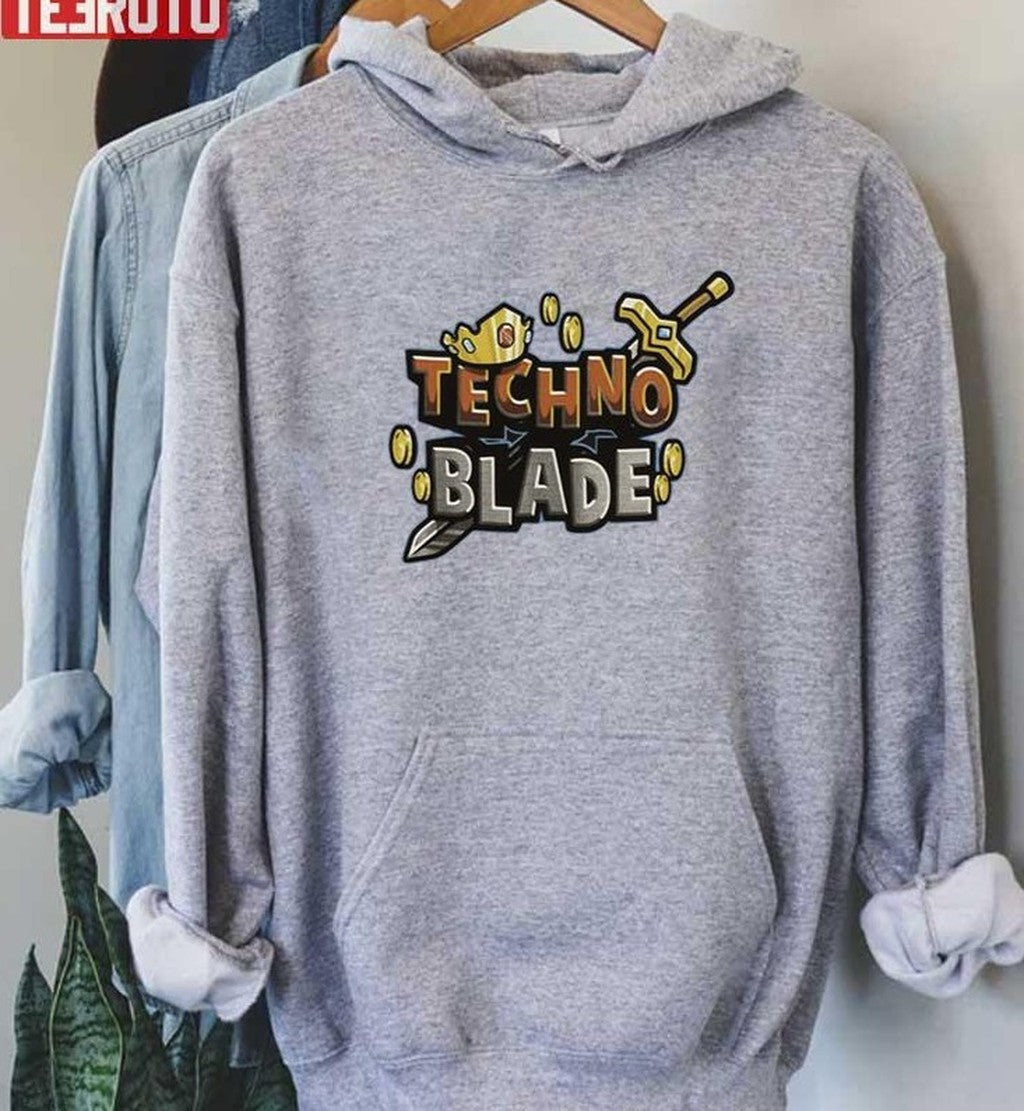 Technoblade Game Logo Unisex Sweatshirt