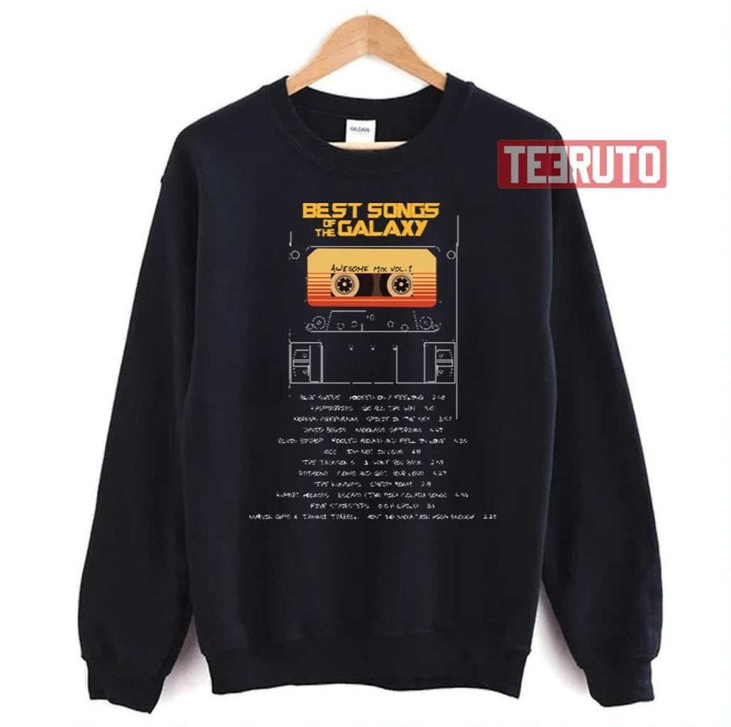 Awesome Mix Vol 1 Guardians Of The Galaxy Unisex T-Shirt