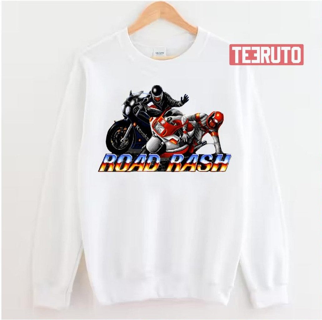 Riding Game Road Rash Graphic Unisex Sweatshirt