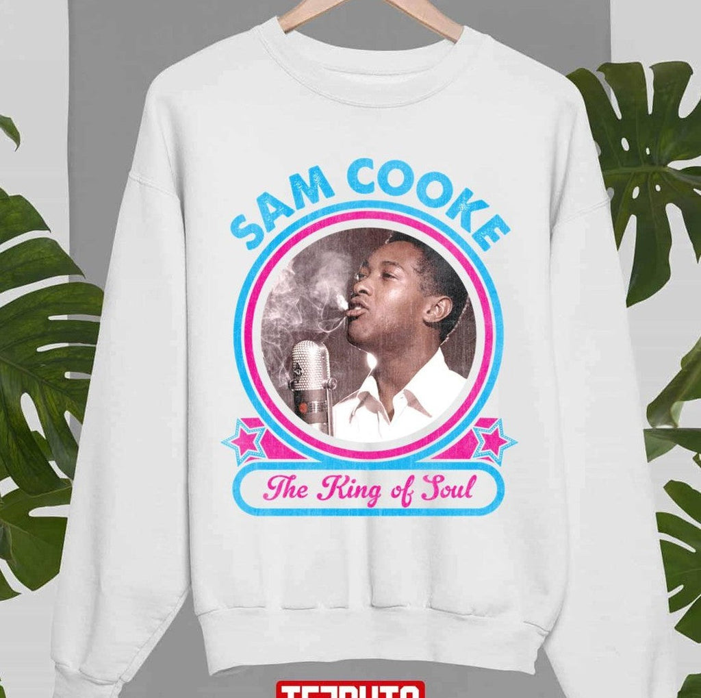 Music Genre Sam Cooke The King Of Soul Vintage Unisex Sweatshirt