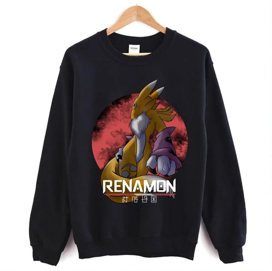 Rookie Renamon Form Japanese Digimon Unisex Sweatshirt